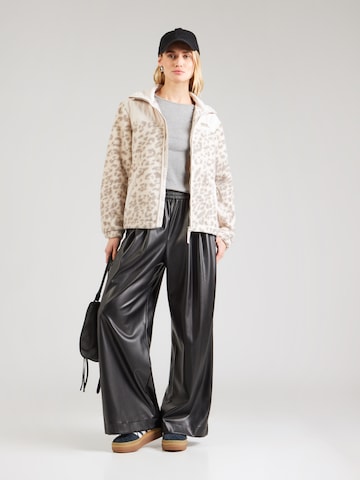 SublevelFlis jakna - bež boja