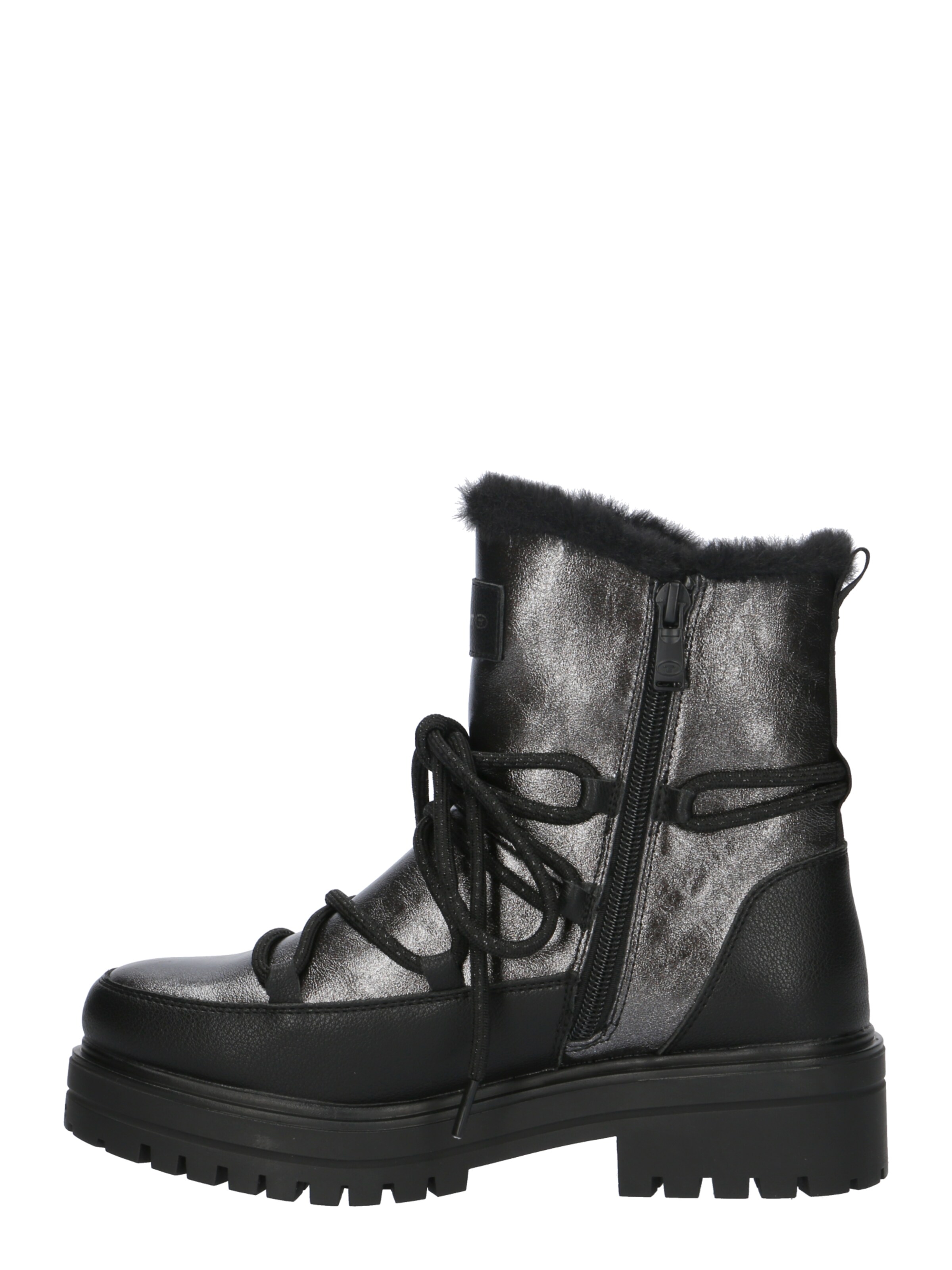 TOM TAILOR Snowboots in Schwarz