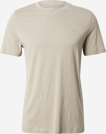 s.Oliver T-shirt i grön: framsida