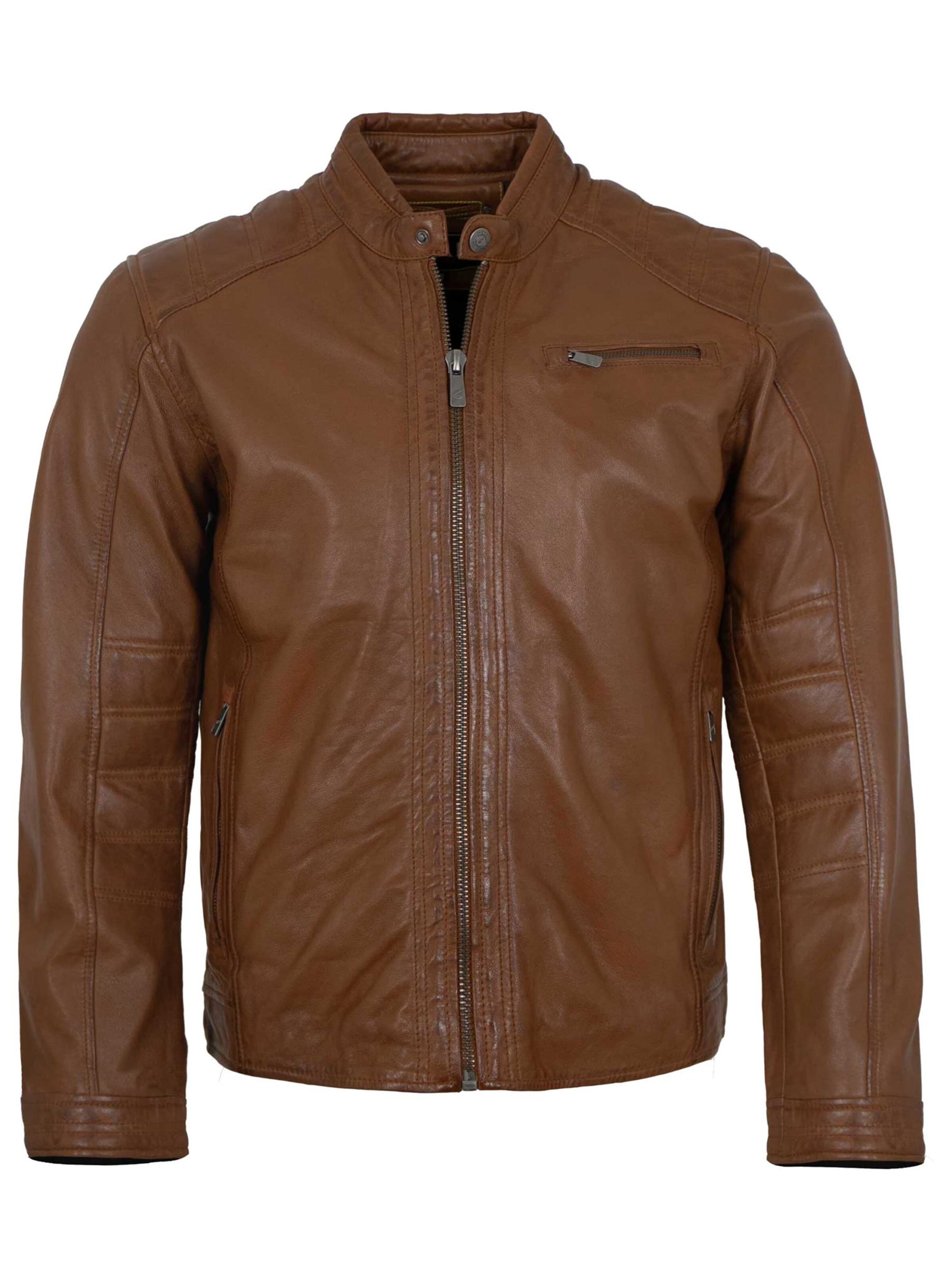Jilani Übergangsjacke 'Riga'‌‌‌‌‌‌‌‌‌ in Braun: Vorderseite