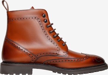 Henry Stevens Lace-Up Boots 'Winston FBDB' in Brown