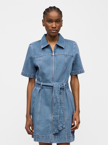 Calvin Klein Jeans Shirt dress 'RADIO BLUES' in Blue: front