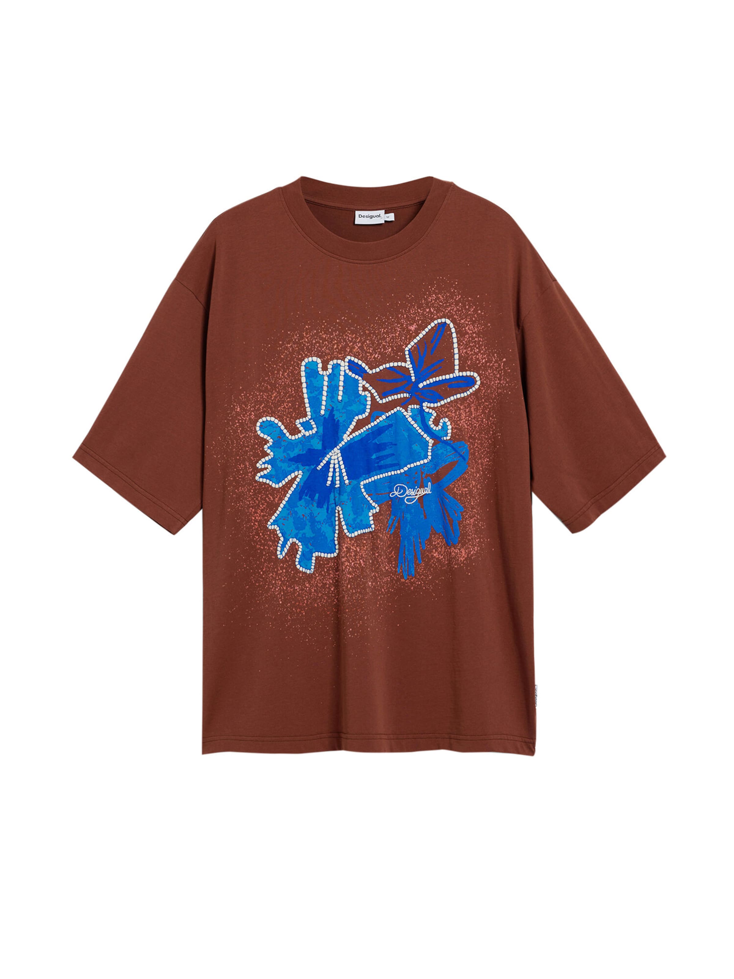 Desigual Póló - barna: elől