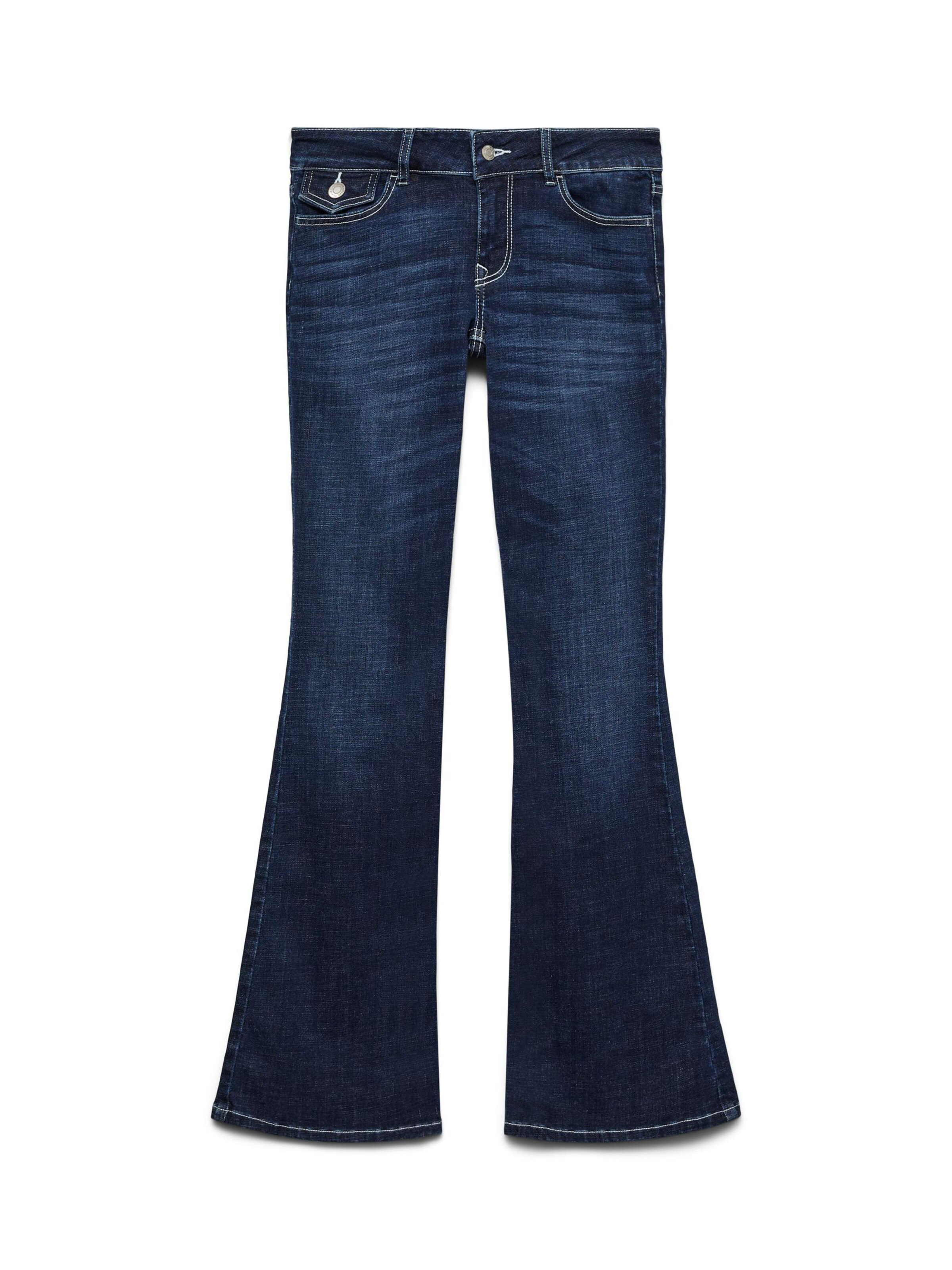 VERO MODA Jeans i mørkeblå, Produktvisning