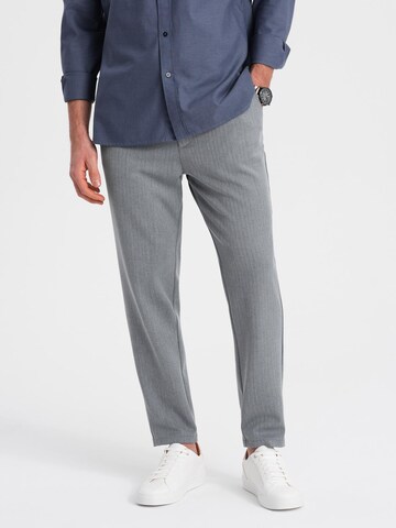 Ombre Regular Chino Pants in Grey: front