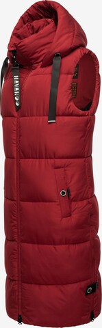 NAVAHOO Vest 'Schnuffelchen' in Red