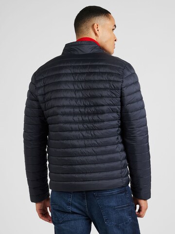 Superdry Φθινοπωρινό και ανοιξιάτικο μπουφάν σε μπλε