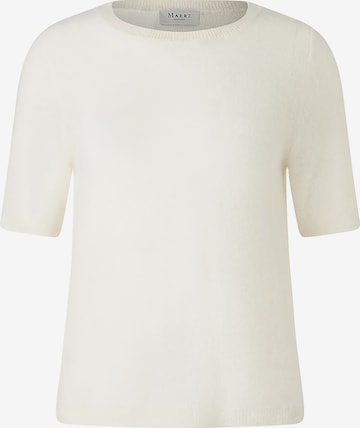 Pull-over MAERZ Muenchen en blanc : devant