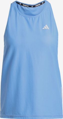Top sportivo 'Own The Run' di ADIDAS PERFORMANCE in blu: frontale