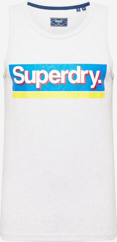 Superdry Тениска в сиво: отпред