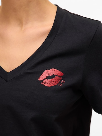 T-shirt 'VMFEYOLA' VERO MODA en noir