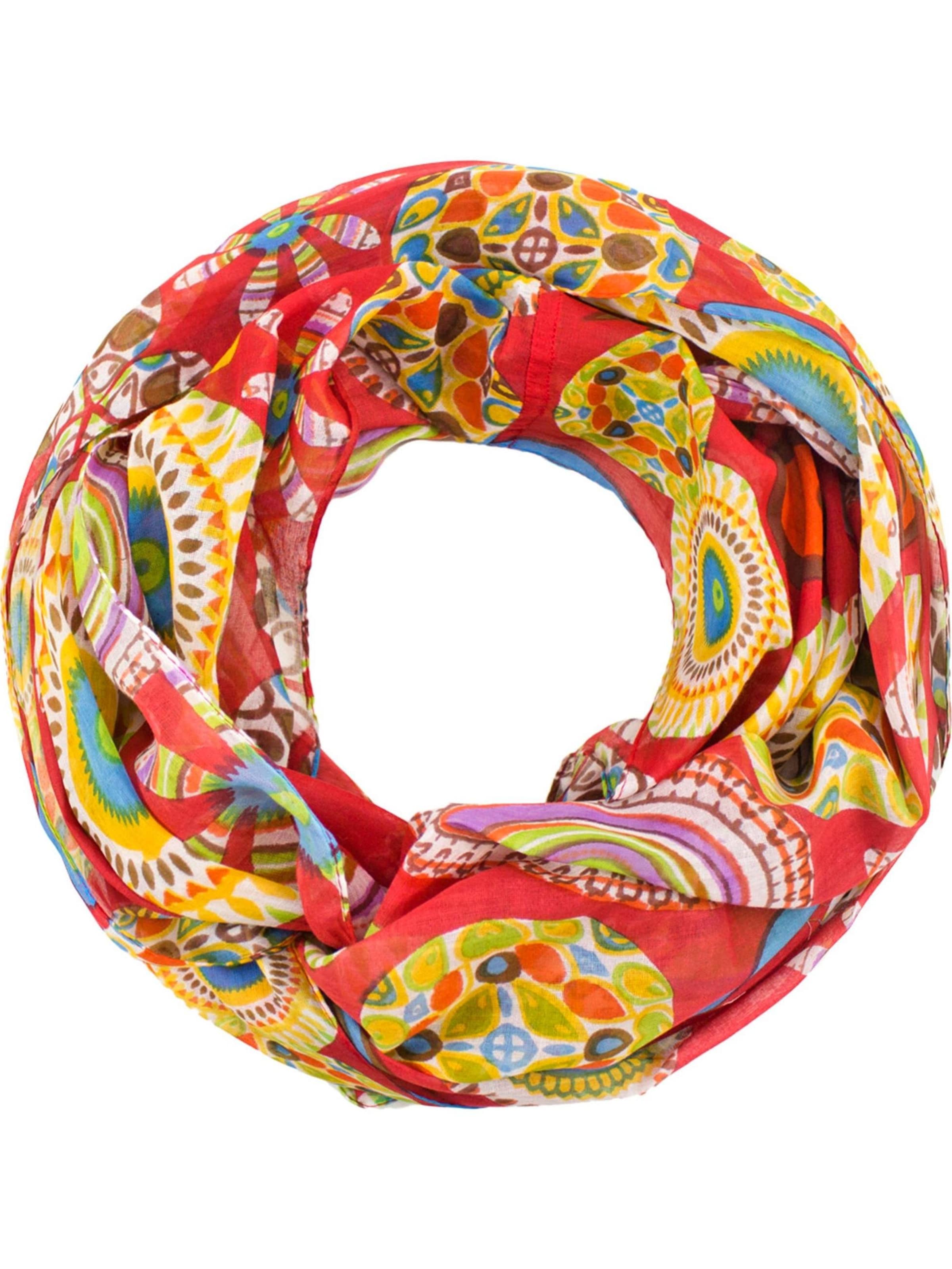 Sunsa Scarf 'Sunsa' in Red: front