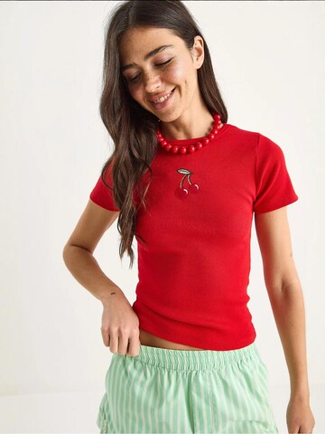 Bianco Lucci - Camisa em vermelho