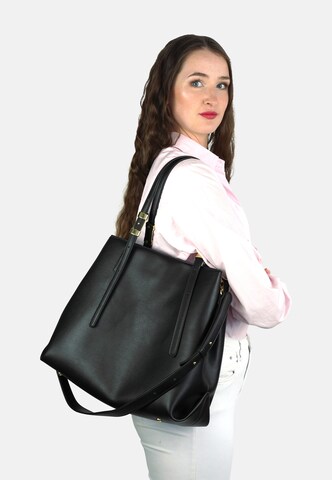 HARPA Shoulder bag 'Amarald' in Black