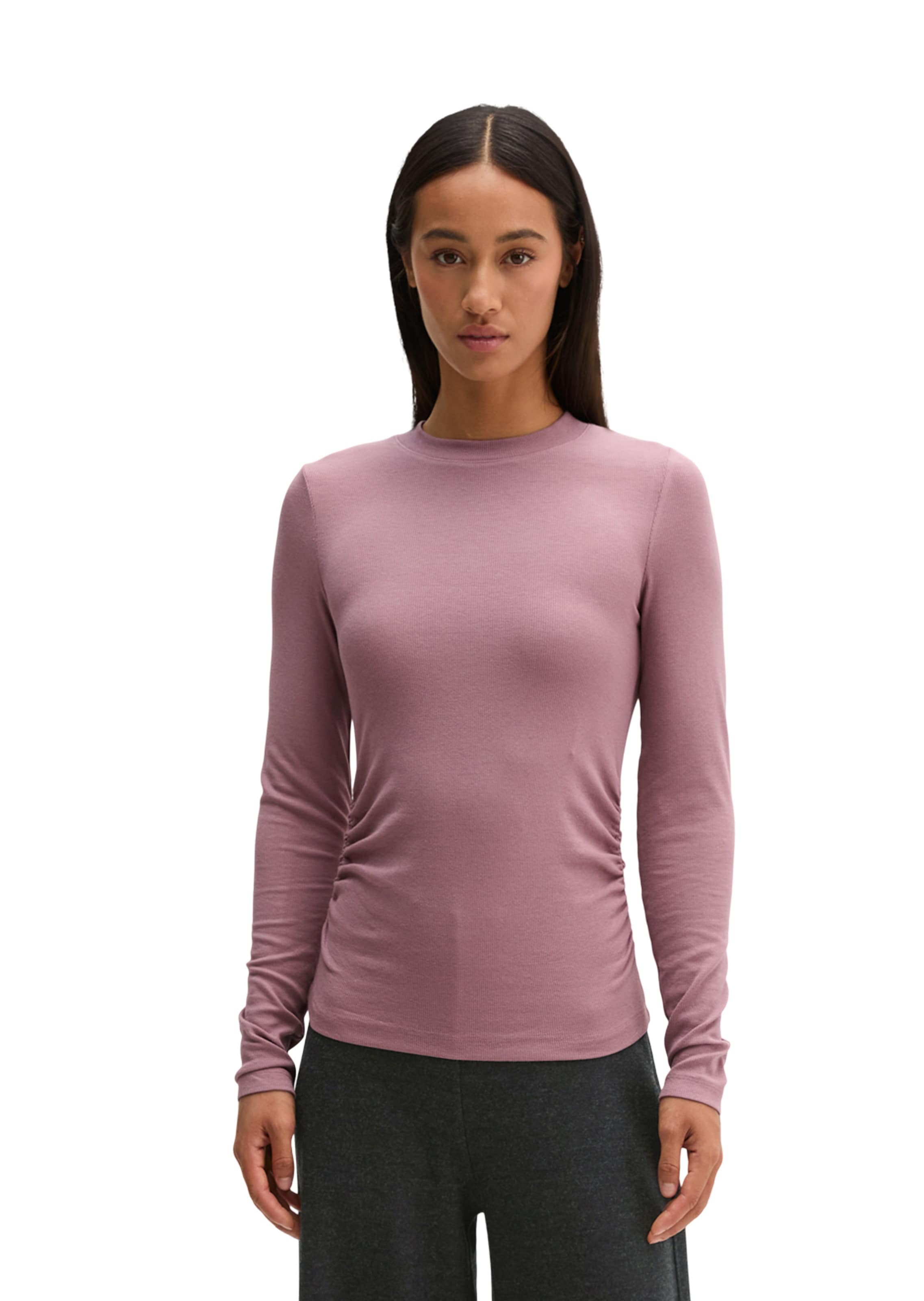 Marc O'Polo Shirt in Lila: voorkant