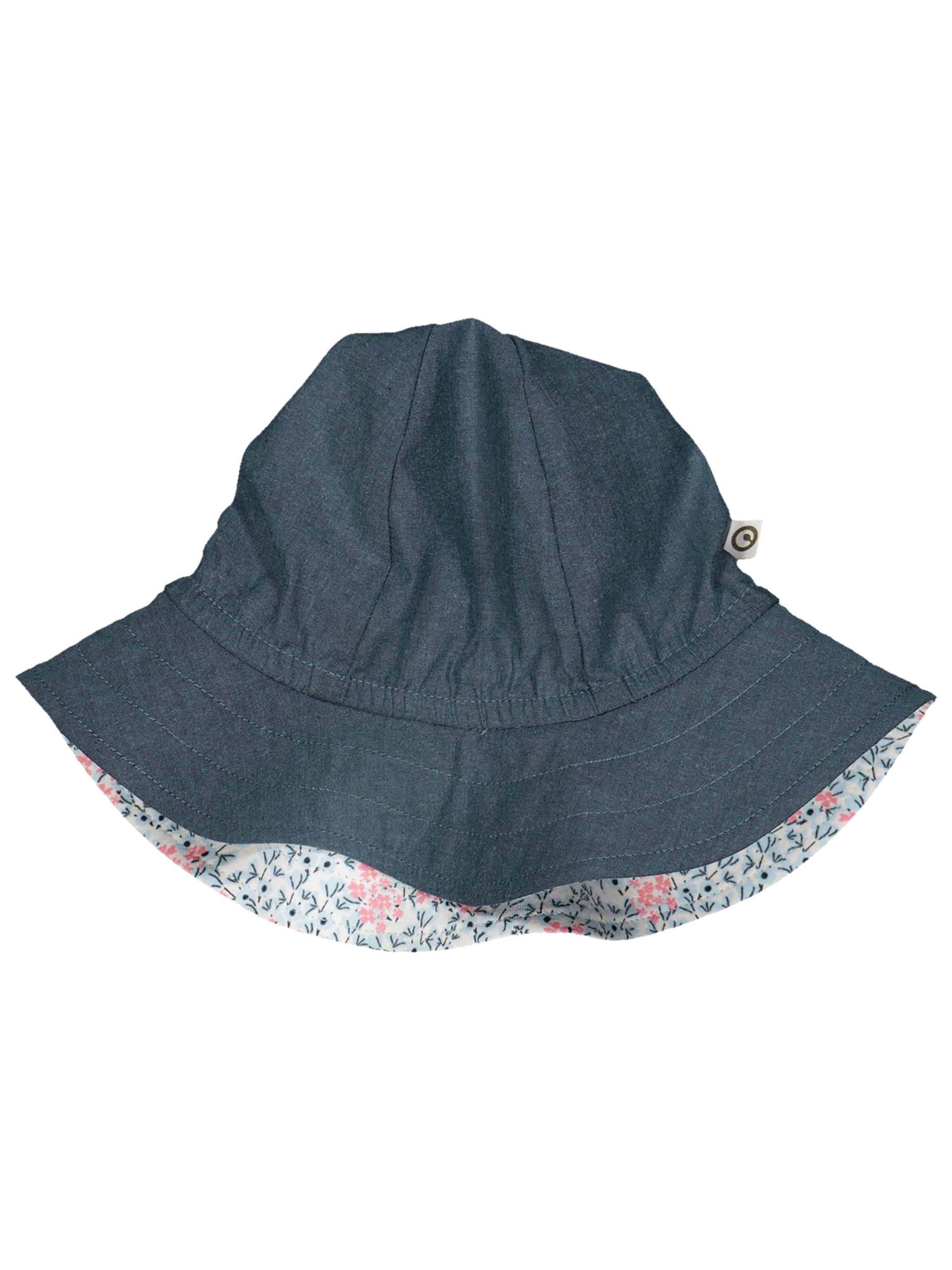 Müsli by GREEN COTTON Hat in Blue: front