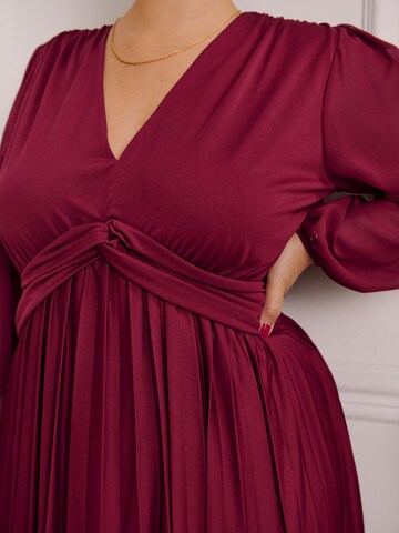 Guido Maria Kretschmer Curvy Dress 'Isa' in Red