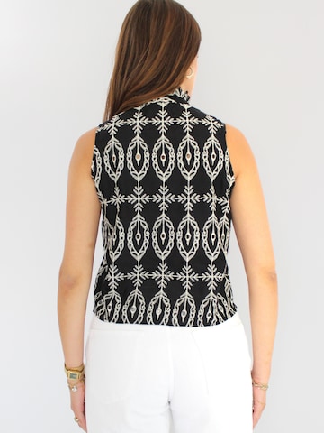 Honnête Atelier Blouse in Zwart