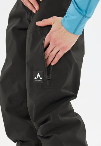 Whistler Regular Workout Pants 'Takoda' in Black
