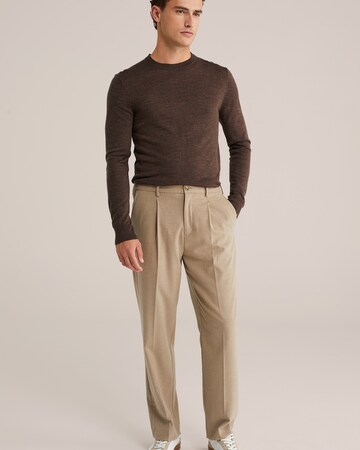 WE Fashion - Jersey en marrón