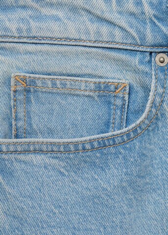 MANGO MAN Tapered Jeans 'Ben' in Blau