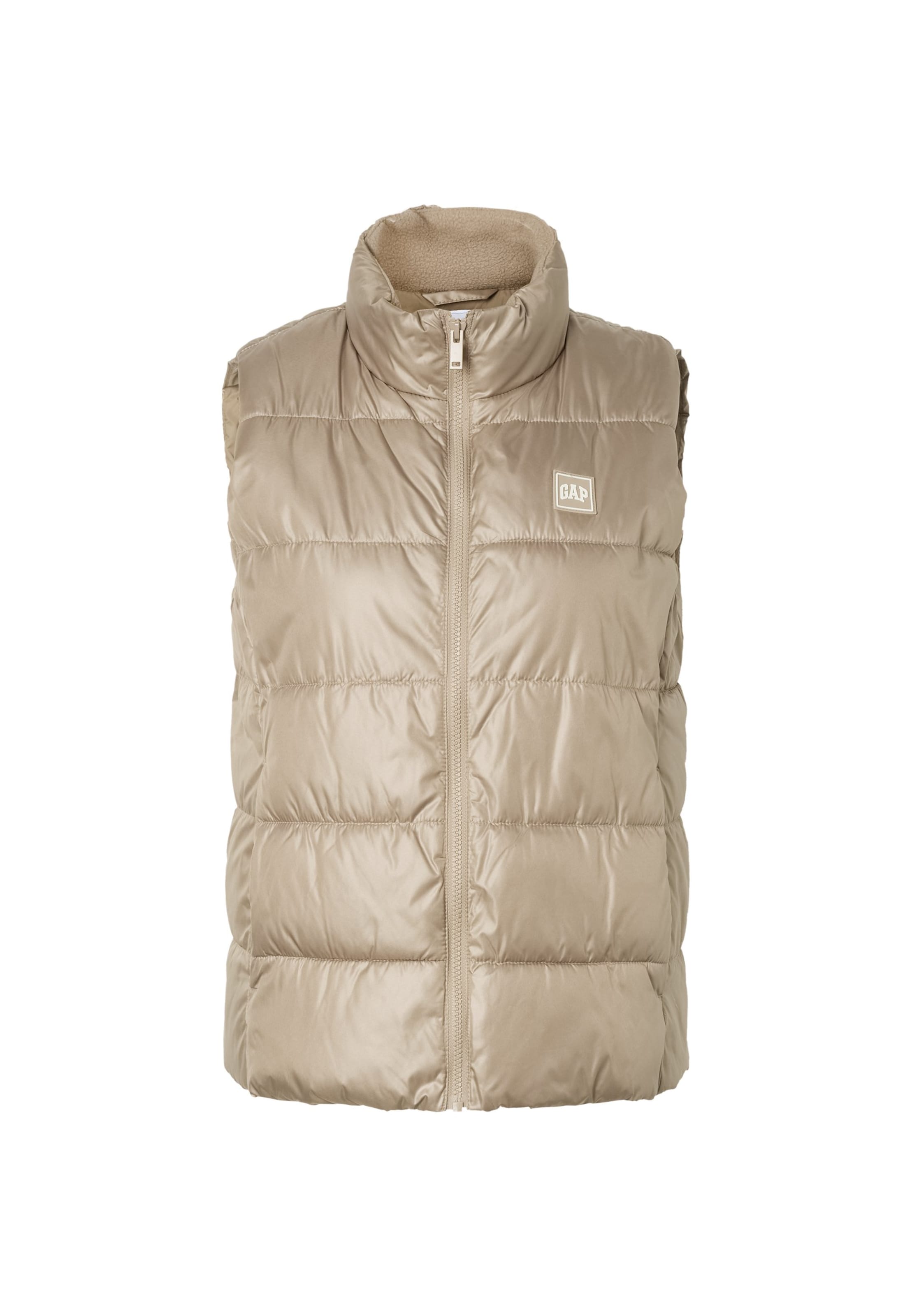 Gilet GAP en beige : devant