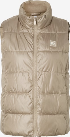 Gilet GAP en beige : devant