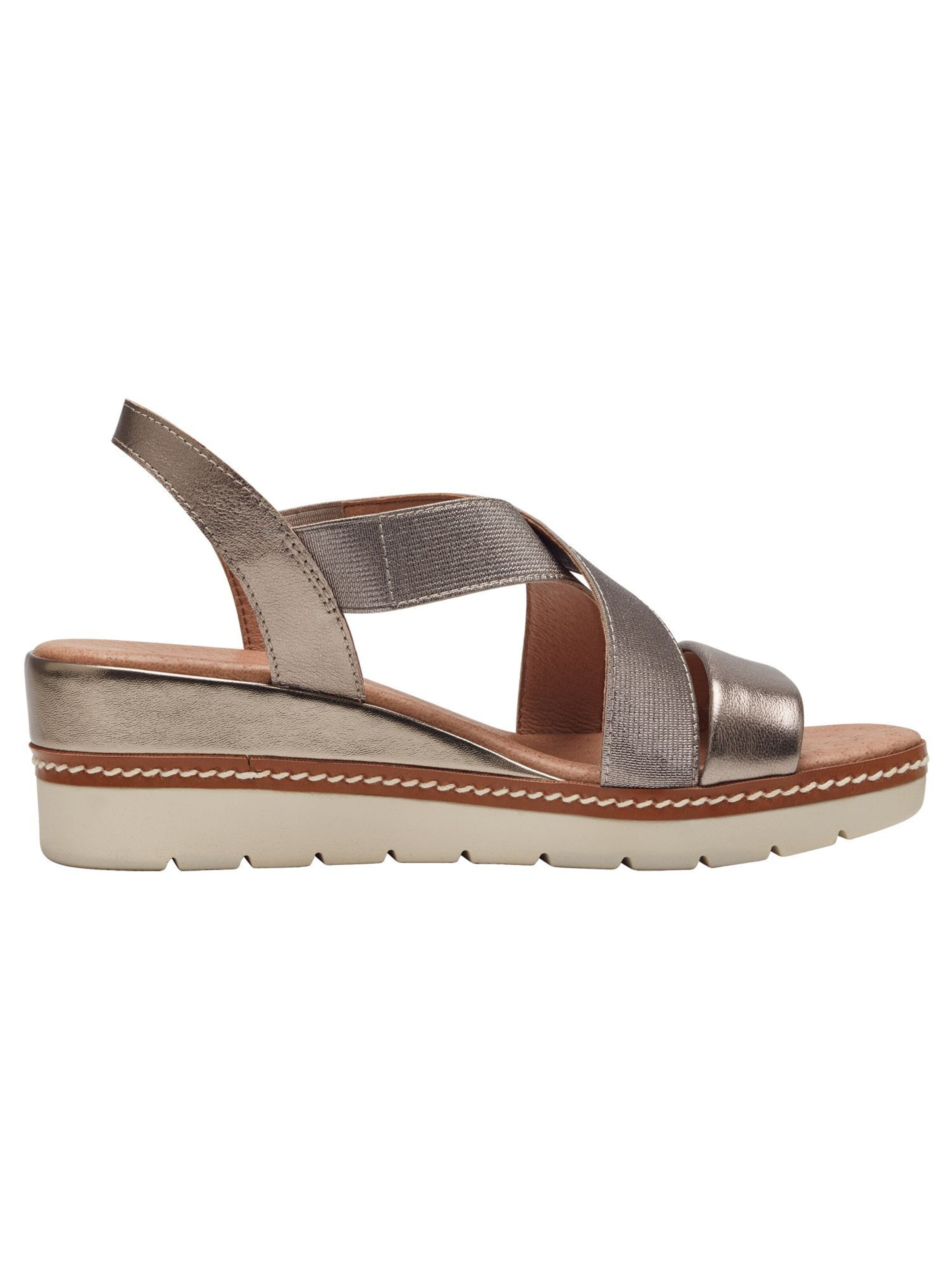 Sandales à lanières MARCO TOZZI en or