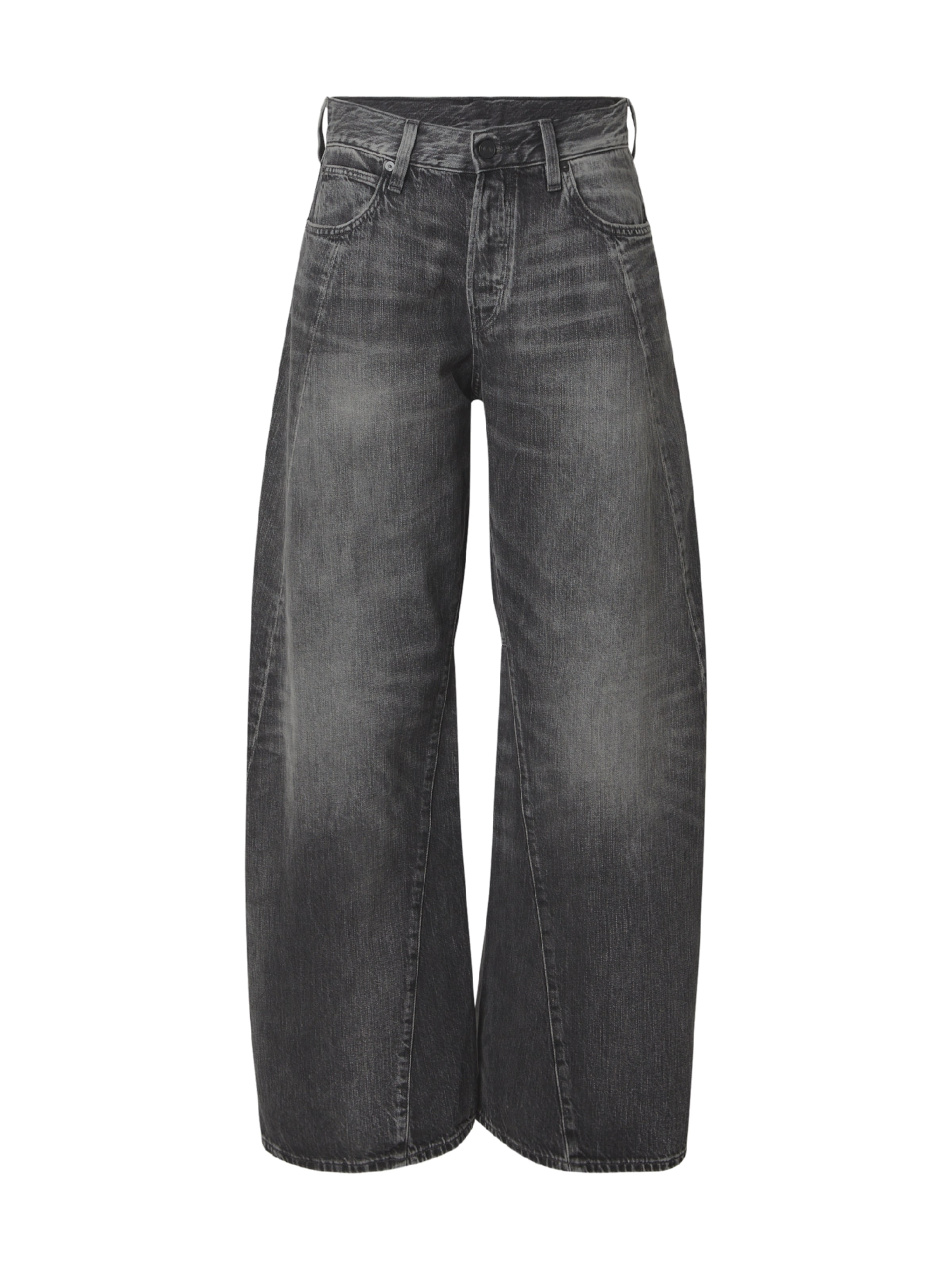 G-STAR Wide leg Jeans 'Contor' in Grijs: voorkant