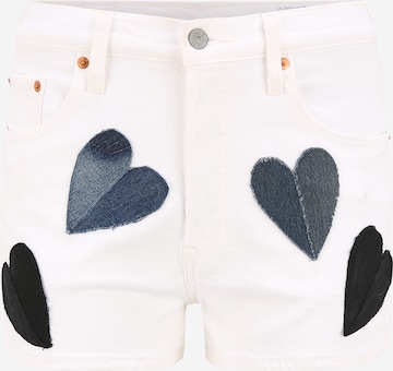 Levi's® Upcycling Regular Jeans 'Kelvyn Colt Design' in White: front