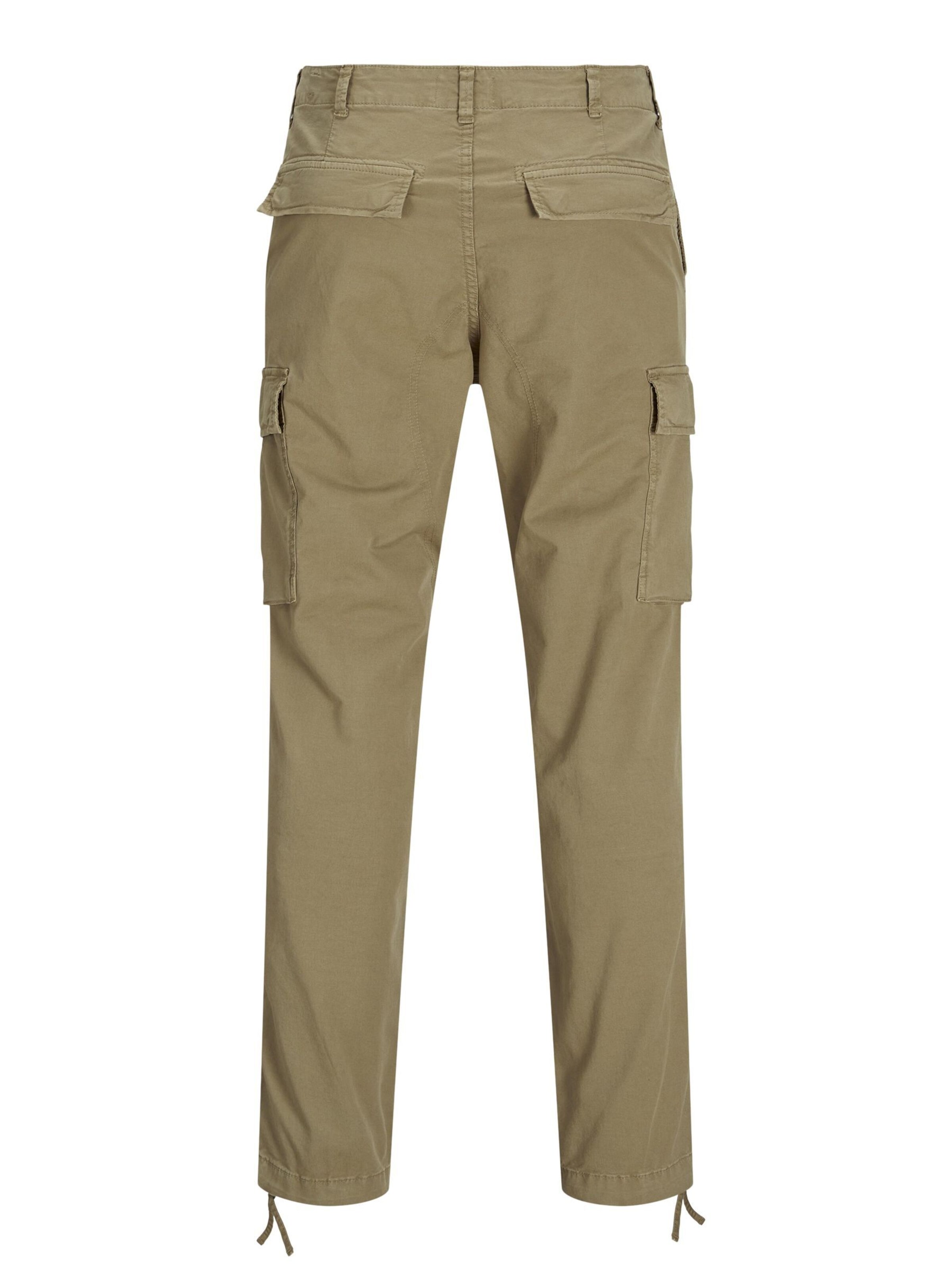 Effilé Pantalon cargo 'JPSTAce JJTucker' JACK & JONES en vert