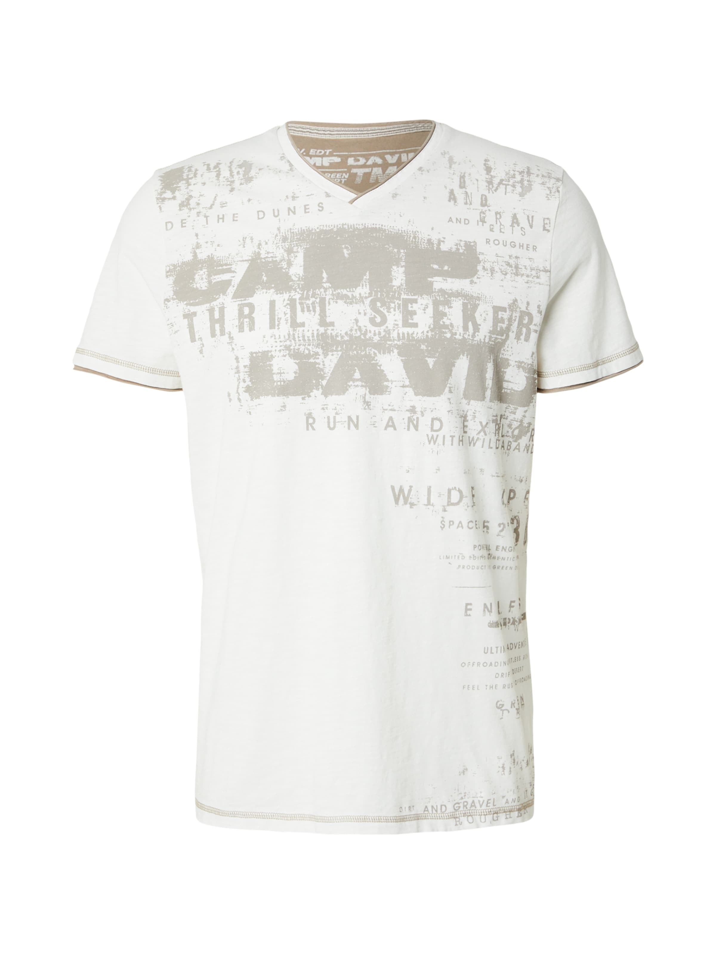 CAMP DAVID Shirt 'Dune Crusher' in Brown: front