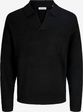 Pull-over 'JJSOHO OLLIE' JACK & JONES en noir : devant
