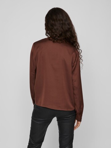 VILA Blouse in Bruin