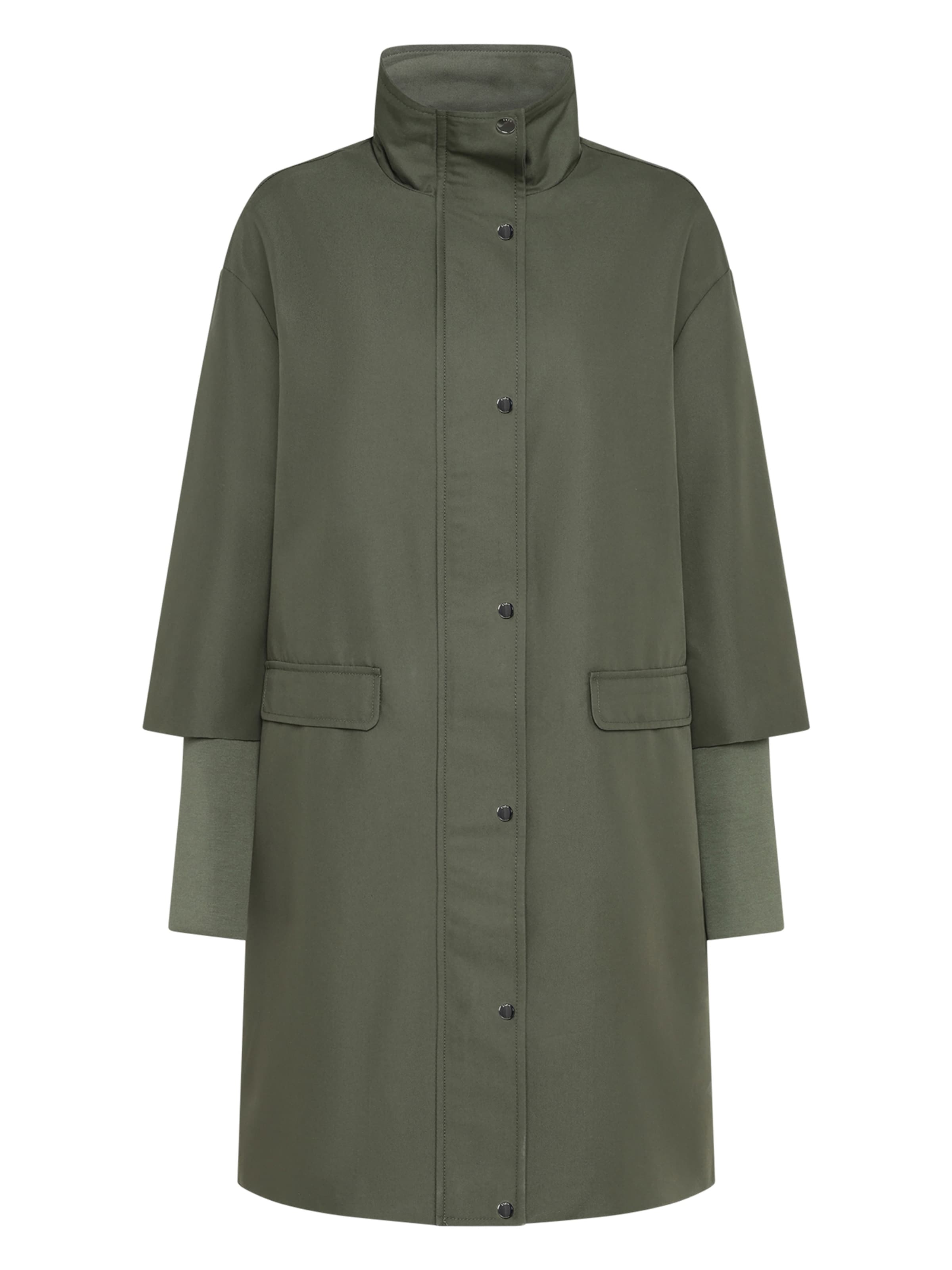 zero Between-seasons coat in Olive, Item view