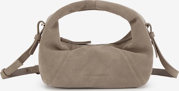 Sac à bandoulière 'Greta' Les Visionnaires en marron : devant