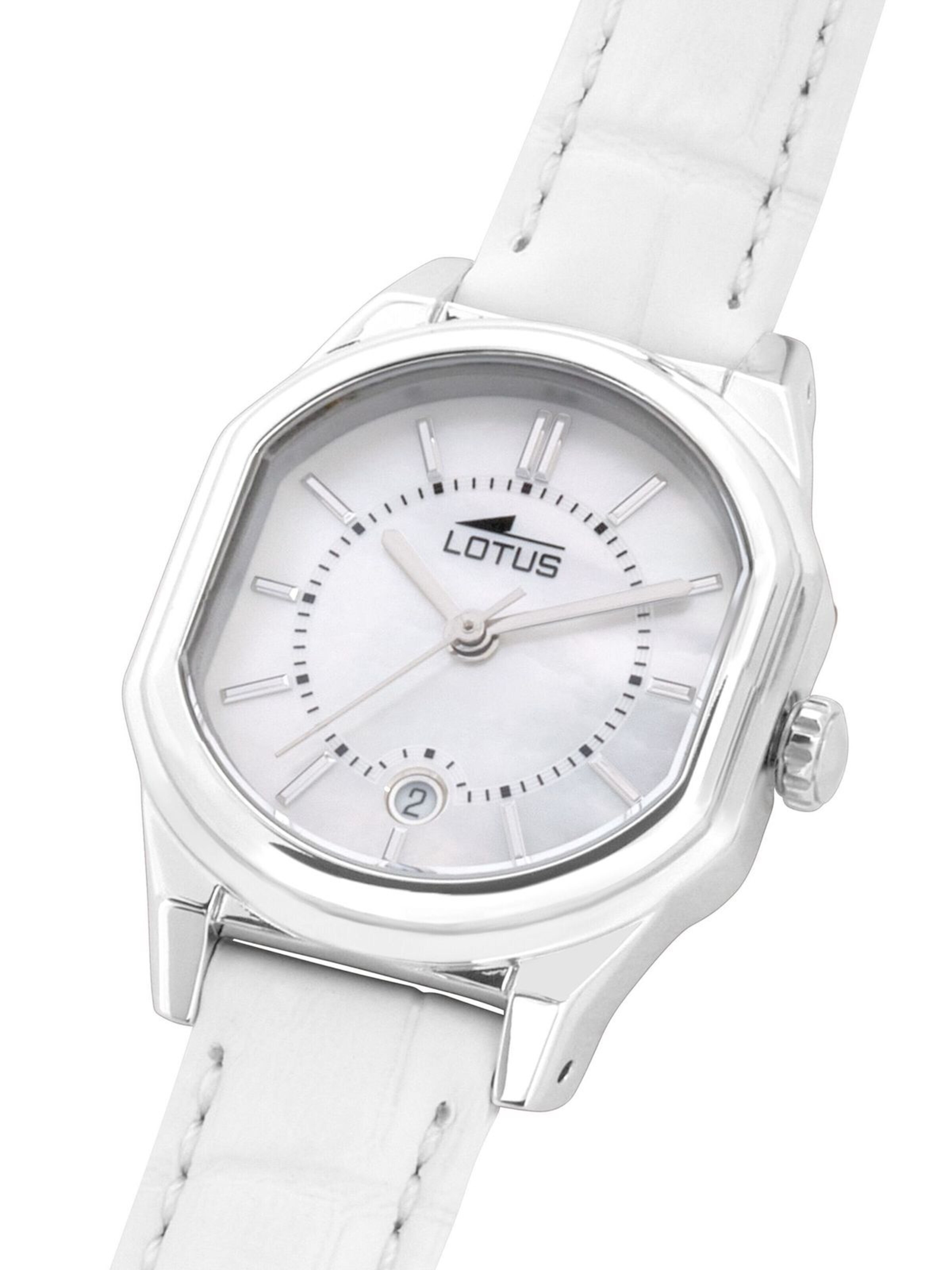 Lotus Analoog horloge 'Watch Old Money' in Wit