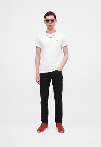 balta Lyle & Scott Marškinėliai