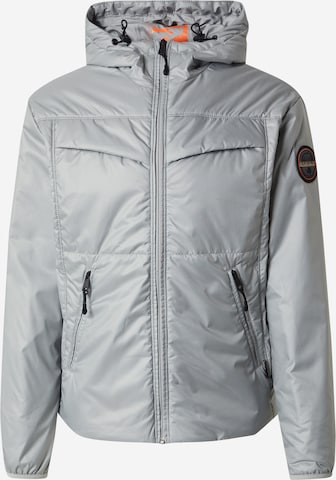 Giacca di mezza stagione 'A-Sovana' di NAPAPIJRI in grigio: frontale