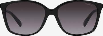 COACH Sonnenbrille in Schwarz