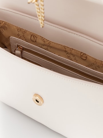 Borsa a spalla di CAFè NOIR in bianco