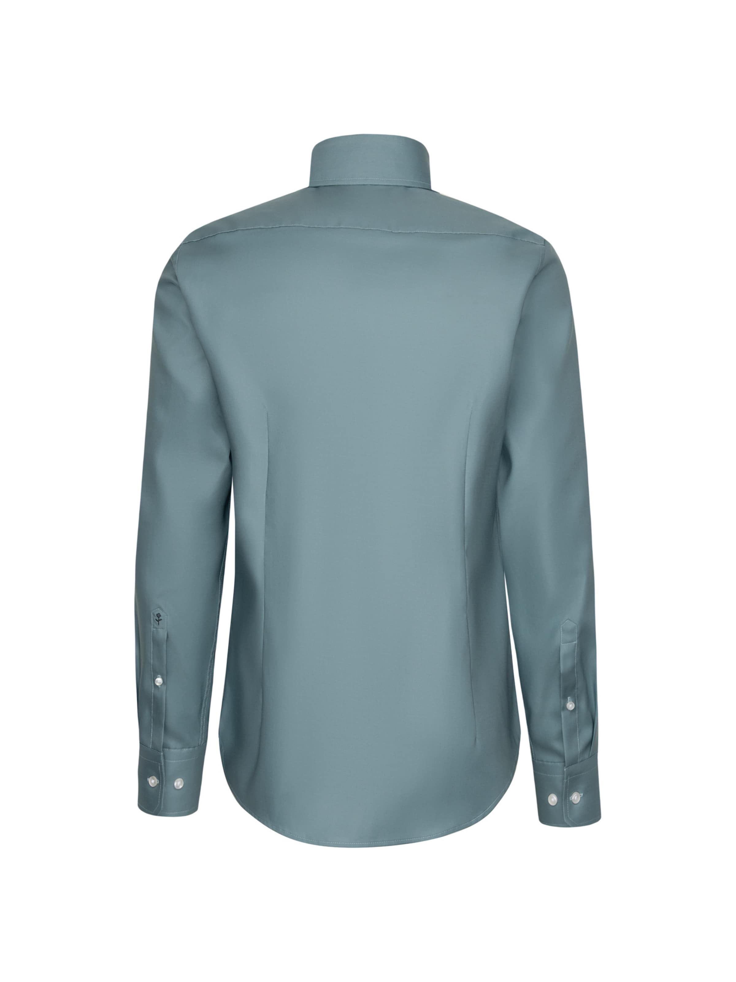 Coupe slim Chemise business SEIDENSTICKER en vert