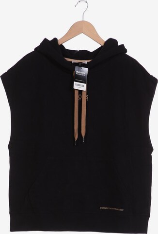 BOSS Sweatshirt & Zip-Up Hoodie in XL in Black: front