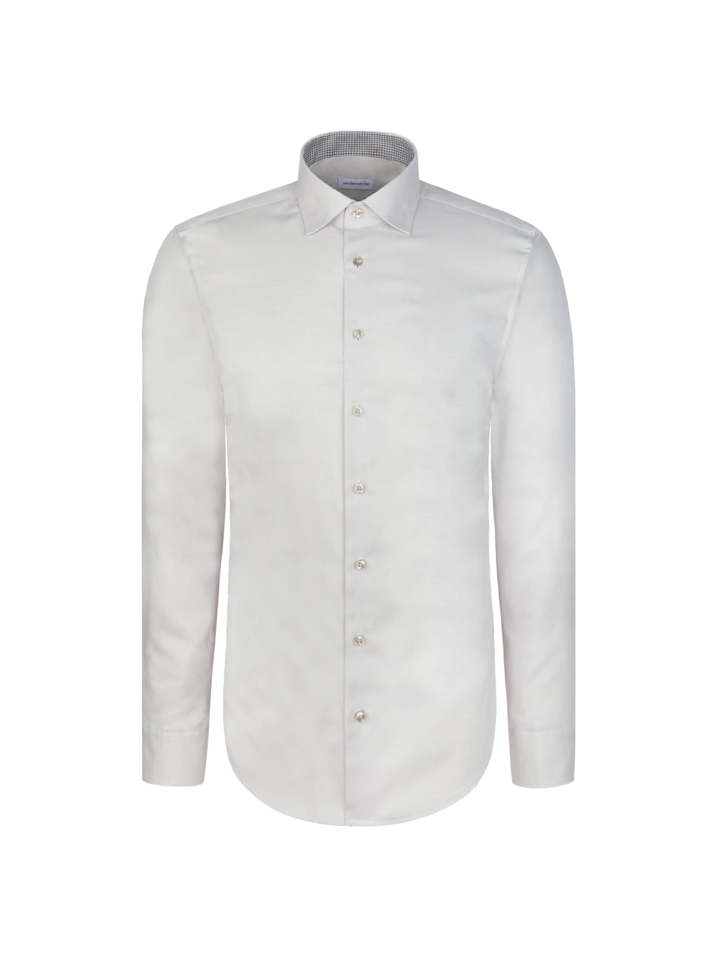 SEIDENSTICKER Businesshemd 'SMART ESSENTIALS' in beige, Produktansicht