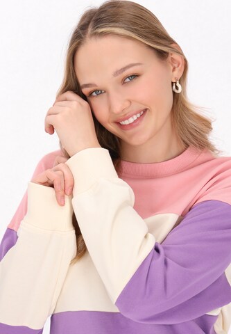 Sweat-shirt 'Back To School' MYMO en beige