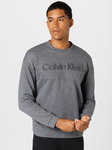 Calvin Klein Sweatshirt in Grey: front