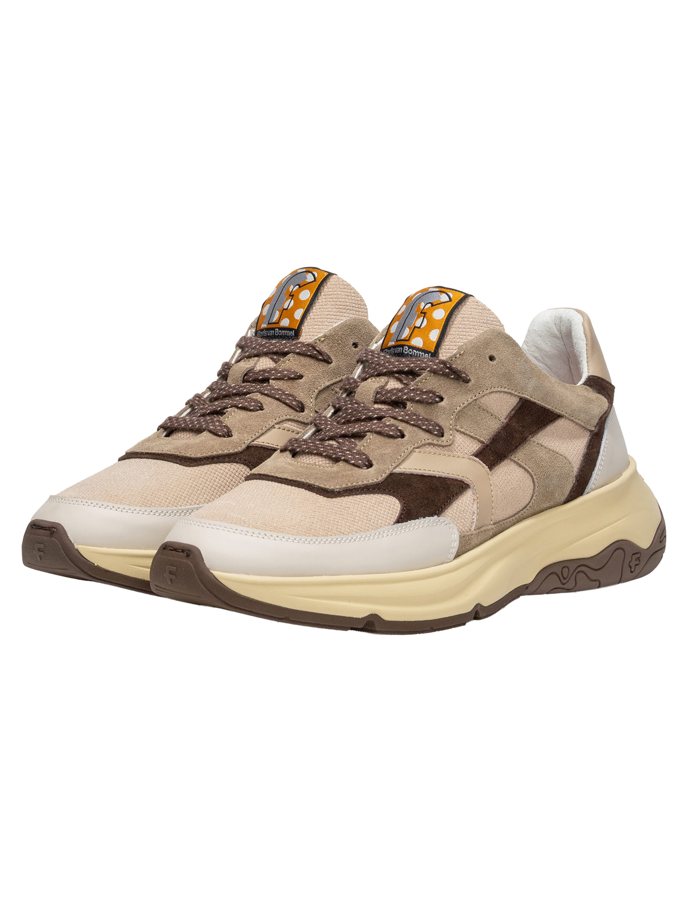 Floris van Bommel Sneakers laag 'Holli 01' in Beige