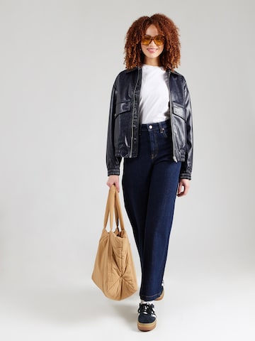 GAP Разкроени Дънки в синьо