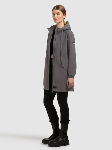 khujo Демисезонная куртка 'AMETI' в Серый