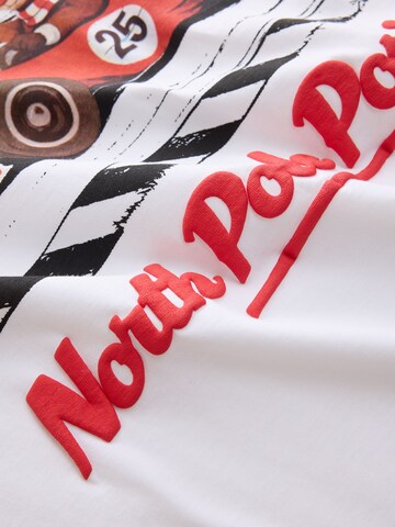 T-Shirt Next en blanc